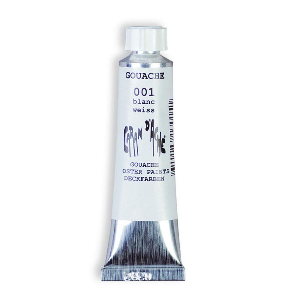 Tube de Peinture Gouache 21 ml - Blanc - Collection ...