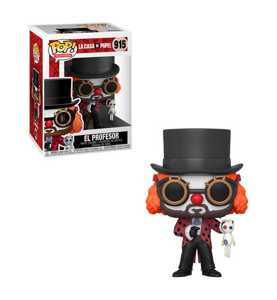 Figurine Professor O Clown Pop La Casa De Papel Multicolor