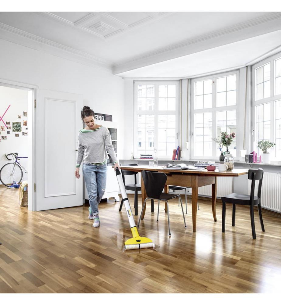 Karcher Autolaveuse Fc 3 Sans Fil Jaune Et Argente