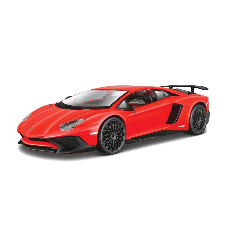 Voiture Miniature Lamborghini Aventador Lp 750 4 Sv 1 24 Rouge Lamborghini Burago Maisto Burago Kids