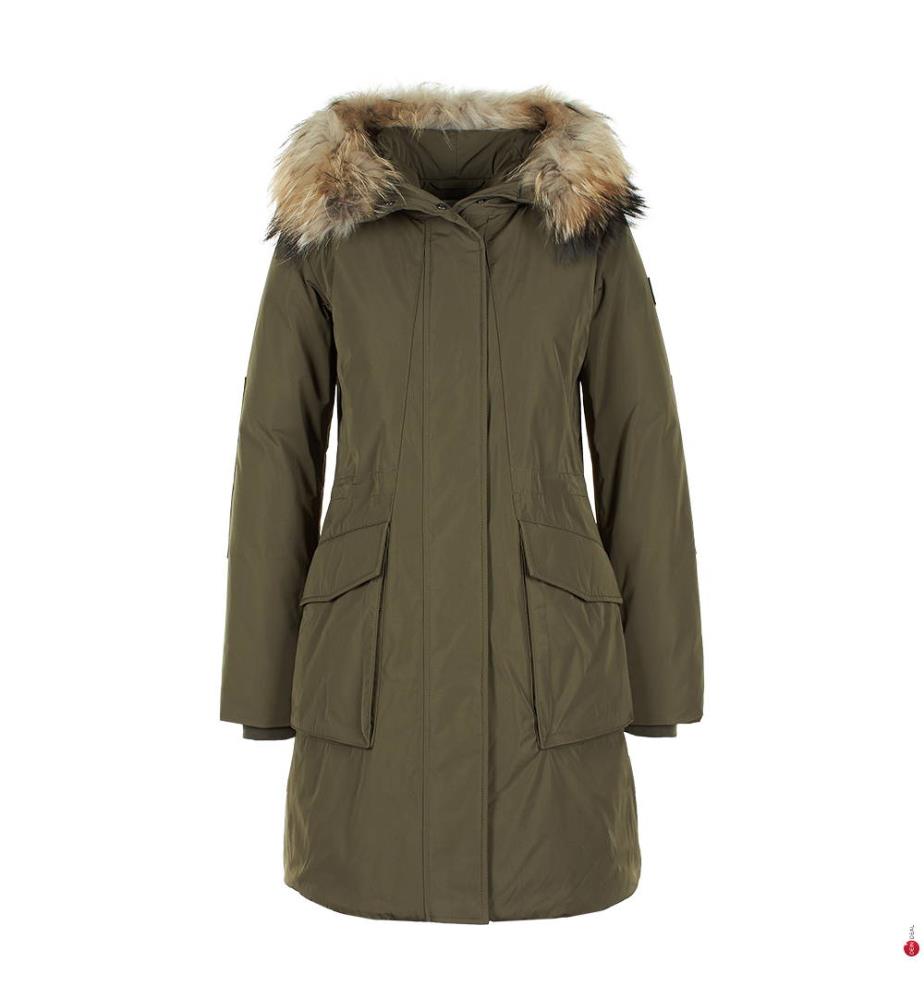 Parka York Khaki Jackets Collection York Damen Woolrich Home