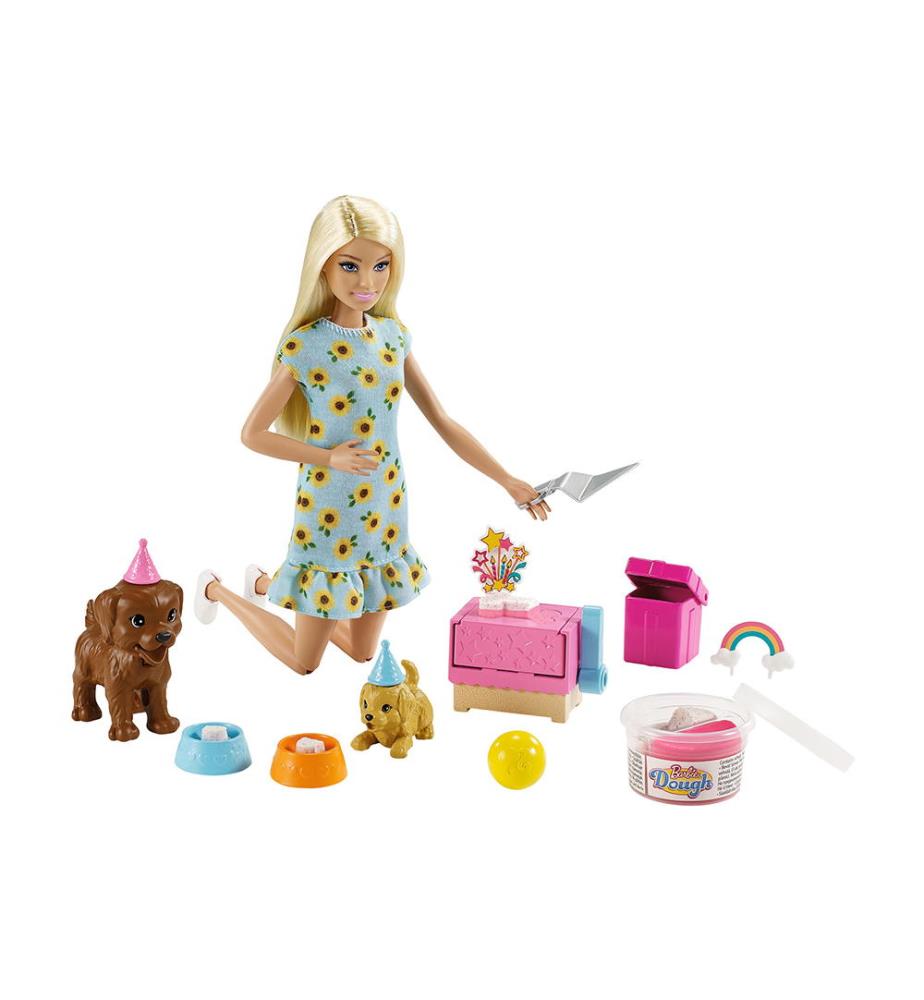 Barbie Coffret Anniversaire Des Chiots Barbie Hot Wheels Fisher Price Barbie Polly Pocket Home