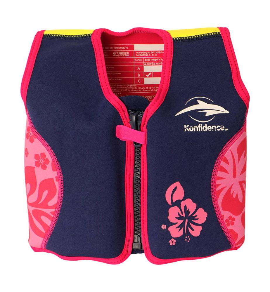 Veste De Natation Pour L Enfant Navy Hibiscus 18 36 Mois Baignade Bisal Tumtum Suavinex Kids